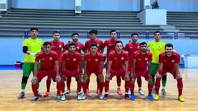 تیم ملی فوتسال افغانستان برای انجام دو دیدار دوستانه به تایلند رفت