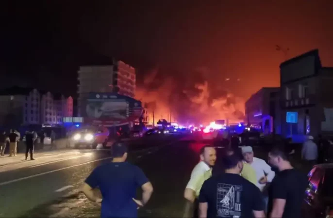 انفجار مهیب در داغستان روسیه دستکم 130 کشته و زخمی برجای گذاشت