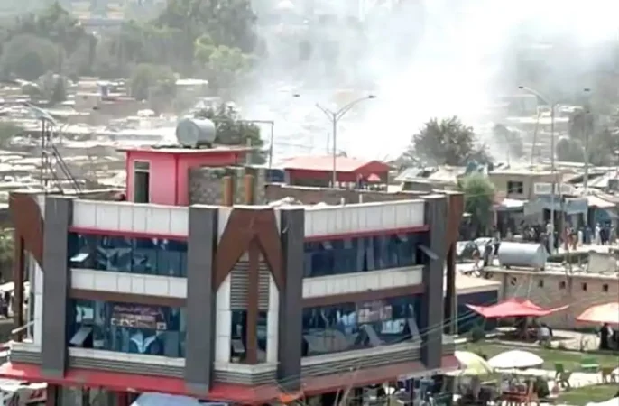 انفجار در خوست؛ حمله هواپیمای بی‌سرنشین ناشناس به هتل محل اقامت پناه‌جویان‌ وزیرستانی