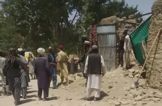 جان باختن 3 تن در حادثه فروریختن سقف یک خانه در غزنی