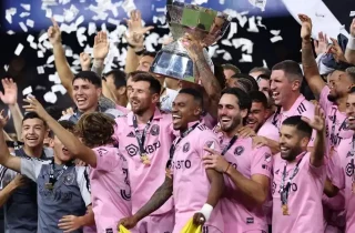 با فتح اولین جام با اینترمیامی، مسی حالا بالاتر از همه پرافتخارترین بازیکن تاریخ شد