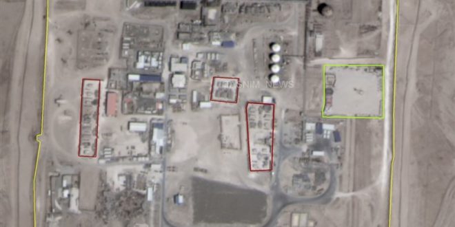 تصاویر ماهواره‌ای ساخت و سازهای جدید آمریکا در بزرگ ترین میدان گازی سوریه را نشان میدهند