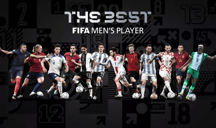 فیفا اسامی نامزدهای جوایز دِ بِست سال 2023 را اعلام کرد - نامزدان جایزه «THE BEST» در سال 2023 در بخش‌های زنان و مردان مثل بهترین‌ بازیکن، مربی، دروازبان و جایزه پوشکاش توسط فیفا اعلام شد.