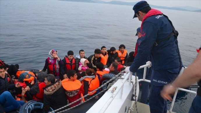  نجات ١١١ پناه‌جوی افغانستانی و بازداشت ۴١ پناه‌جوی دیگر توسط گارد ساحلی ترکیه