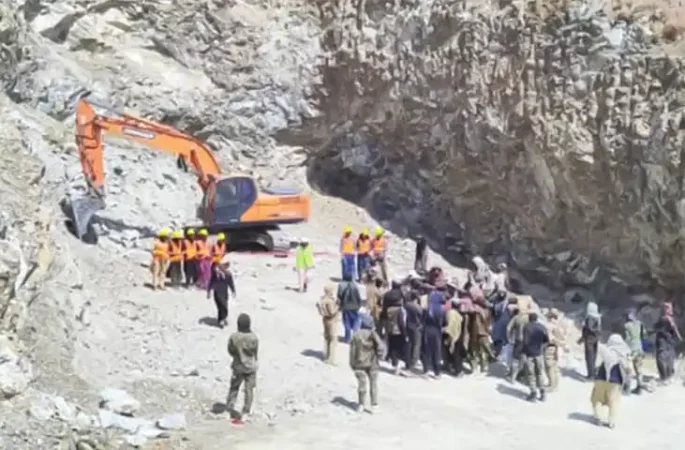 طالبان از آغاز استخراج معدن کرومایت در پکتیکا خبر داد