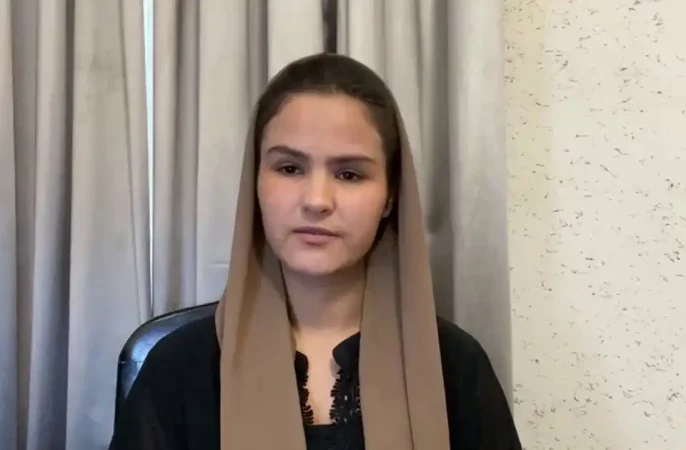 اعتصاب تمنا زریاب، فعال مدنی به رسمیت شناسی آپارتاید جنسیتی طالبان از سوی جامعه جهانی