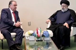 رییسان جمهور ایران و تاجیکستان بر مبارزه با تروریسم در افغانستان تاکید کردند