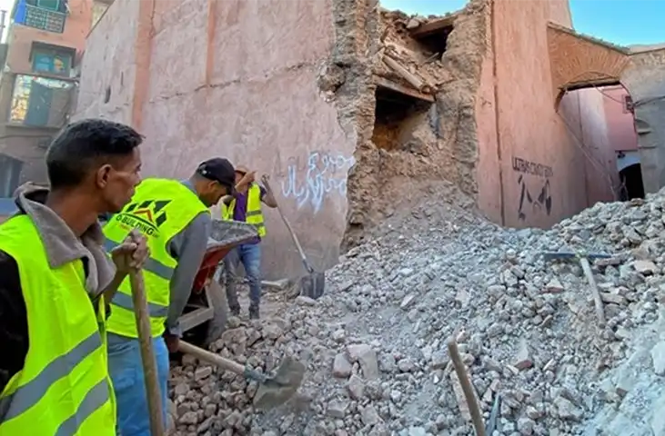 شمار قربانیان زمین لرزه مراکش به 1037 کشته رسید