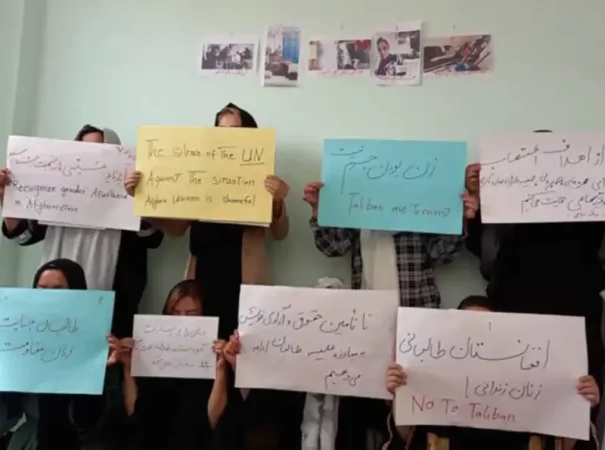 زنان معترض : آپارتاید جنسیتی در افغانستان به رسمیت شناخته شود
