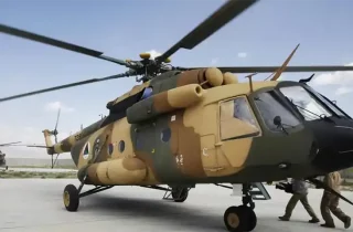 وزارت دفاع طالبان از ترمیم بیش 70 چرخ‌بال خبر داد