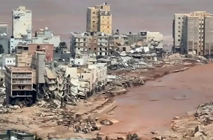 بیش از ۵۲۰۰ کشته، شمار قربانیان طوفان لیبیا