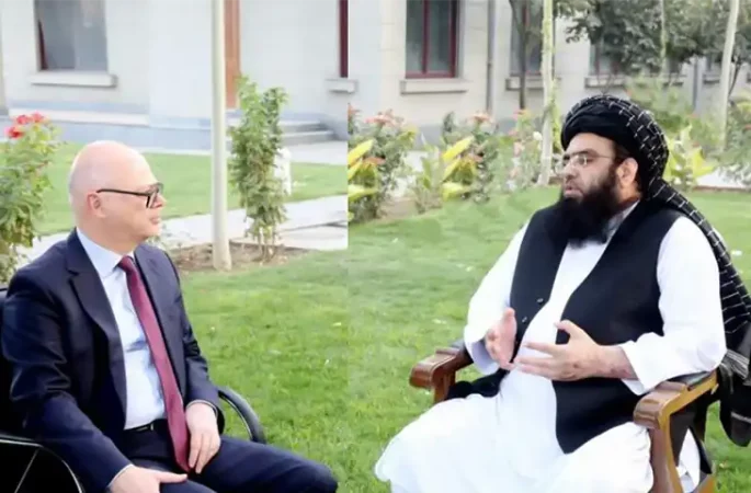 معاون سیاسی طالبان در دیدار با سفیر ترکیه: تاجران را به سرمایه‌گذاری در افغانستان تشویق کنید
