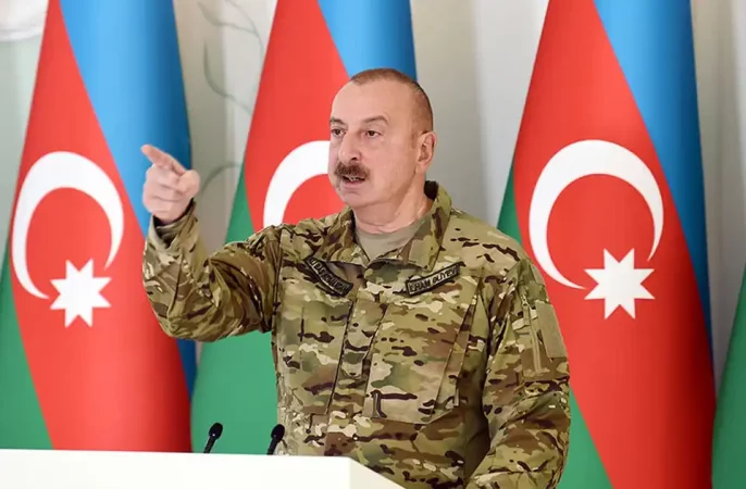 الهام علی‌اف: آذربایجان در یک روز قره باغ را آزاد کرد