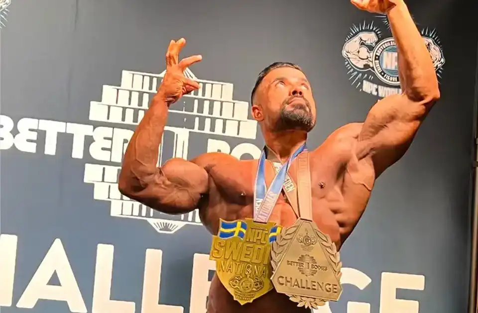 بریالی پوپلزی، ورزشکار افغانستانی، در مسابقات زیبایی اندام انپیسی در سویدن خوش درخشید