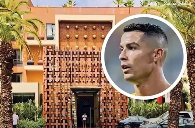کریستیانو رونالدو هتل خود در مراکش را در اختیار زلزله زدگان قرار داد