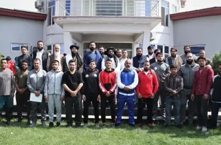 ورزشکاران افغانستان برای حضوری پر امید راهی بازی‌های آسیایی هانگژو شدند