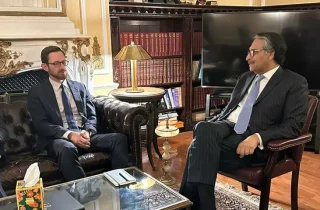 دیدار و گفتگوی وزیر خارجه پاکستان و توماس وست درباره افغانستان