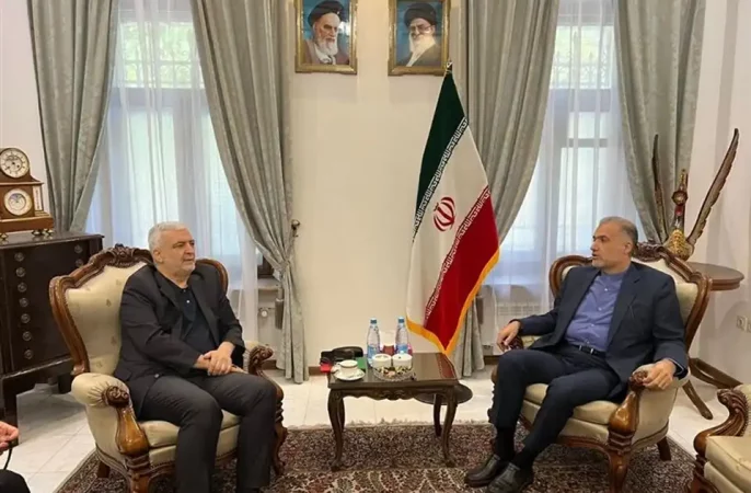 دیدار و گفتگوی سفیر ایران در مسکو با کاظمی قمی با محوریت افغانستان