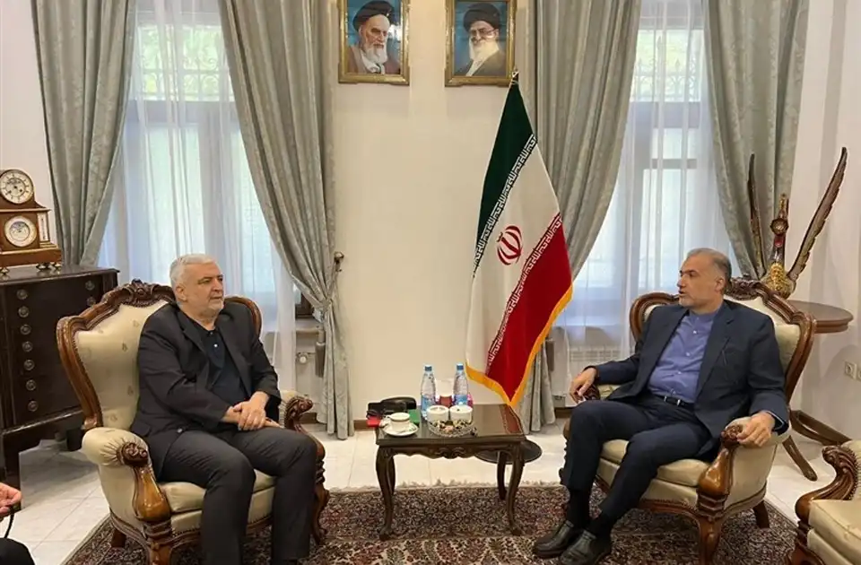 دیدار و گفتگوی سفیر ایران در مسکو با کاظمی قمی با محوریت افغانستان