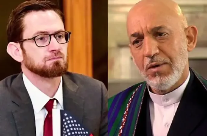 تأکید کرزی و توماس وِست بر ضرورت گفتگوی داخلی برای صلح و ثبات دایمی در افغانستان