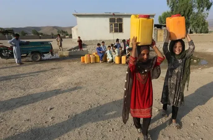 سازمان بین‌المللی مهاجرت : کمبود آب آشامیدنی، بحرانی جدی در افغانستان است