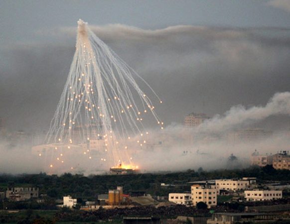 عفو بین‌الملل:استفاده اسرائیل از گاز فسفر سفید در لبنان به حیث جنایت جنگی بررسی شود