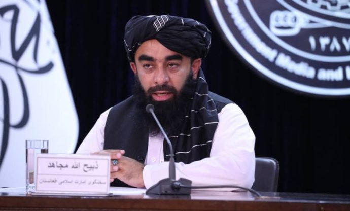 ذبیح‌الله مجاهد: ادعاهای قاچاق مواد مخدر از افغانستان تبلیغات است