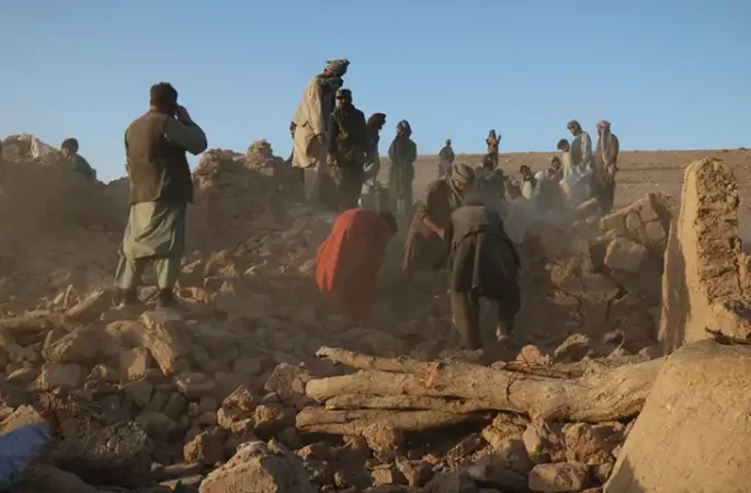 طالبان آمار تلفات زمین‌لرزه در هرات را اشتباه اعلام کرد