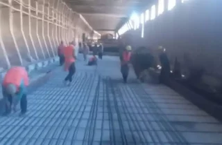 طالبان: کار بازسازی شاهراه سالنگ با سرعت در حال انجام است