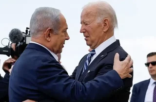 ورود بایدن به فلسطین اشغالی