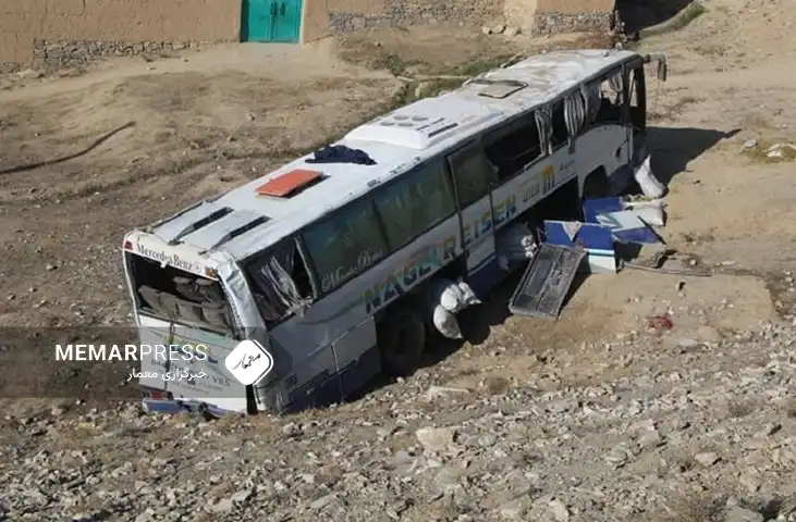 19 کشته و زخمی در نتیجه یک حادثه ترافیکی در شاهراه کابل- قندهار