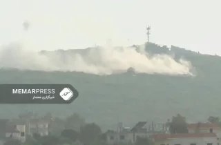 حملات توپخانه‌ای و پهپادی اسرائیل به مناطق مرزی لبنان