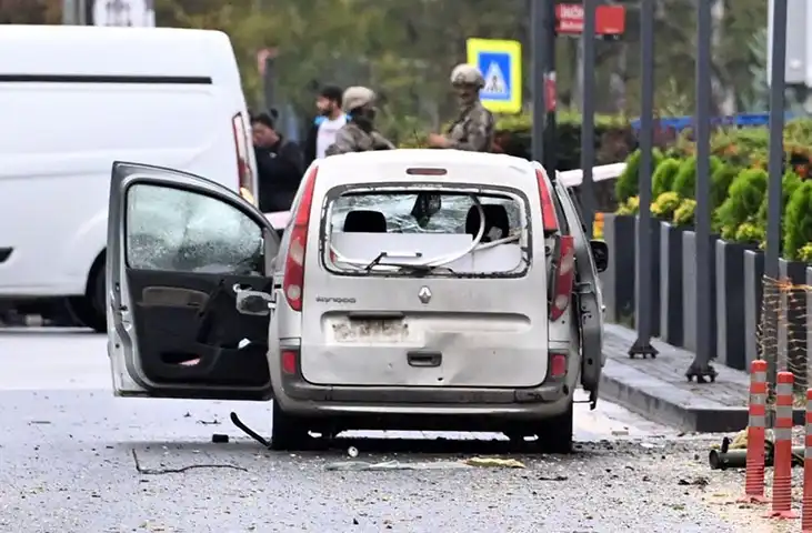 انفجار و تیراندازی درنزدیکی وزارت داخله ترکیه