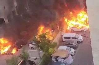 حمله راکتی حماس به اسرائیل