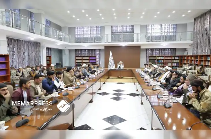 دیدار و گفتگوی معاون اداری طالبان با علما و بزرگان شیعه