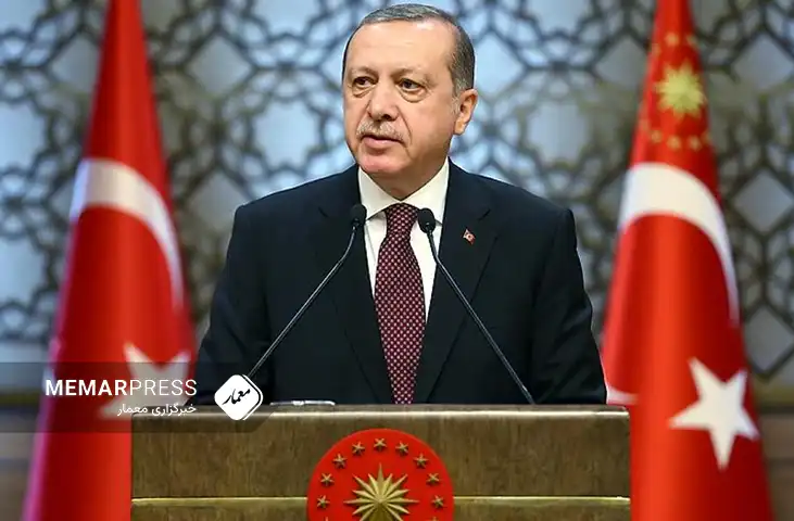 رئیسجمهور ترکیه: حماس یک گروه تروریستی نیست / آمریکا در جنایات غزه نقش دارد