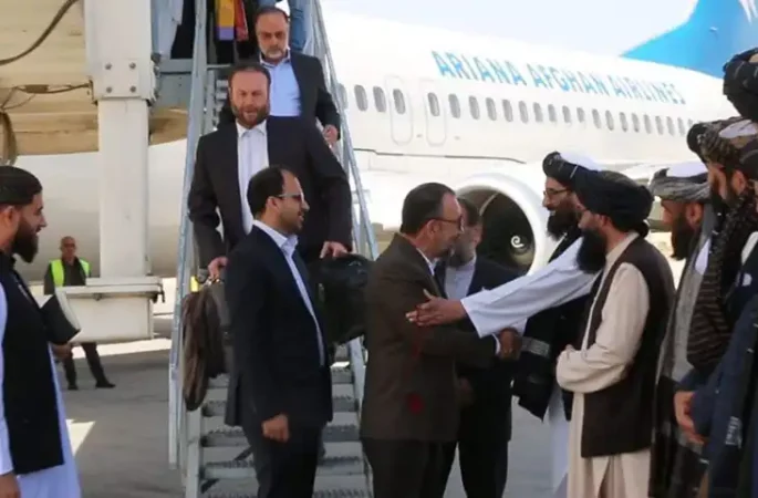 هیئت اقتصادی ایران برای بررسی فرصت‌های سرمایه‌گذاری وارد کابل شد