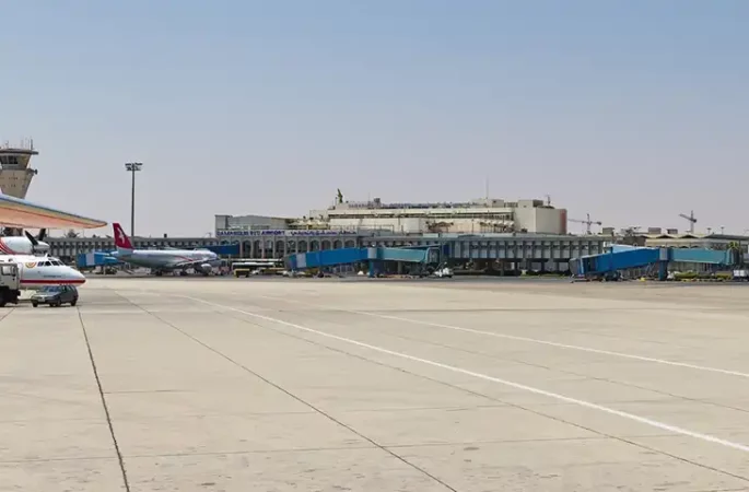 حمله هوایی نیروهای اسرائیل به فرودگاه دمشق