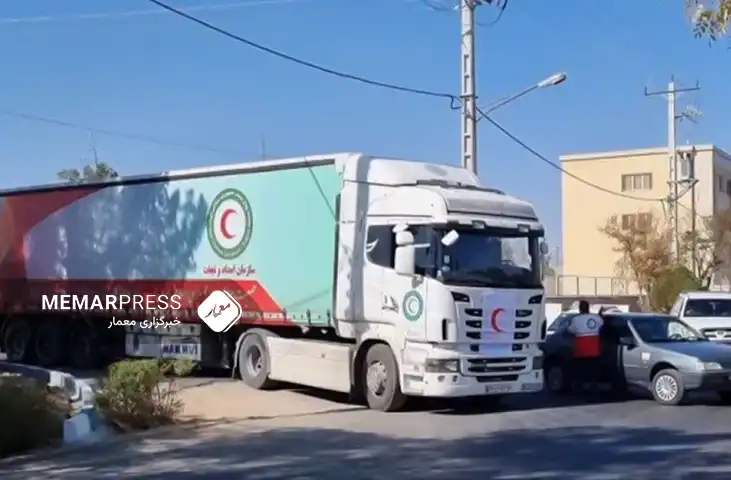 پنجمین محموله کمکی ایران به هرات رسید