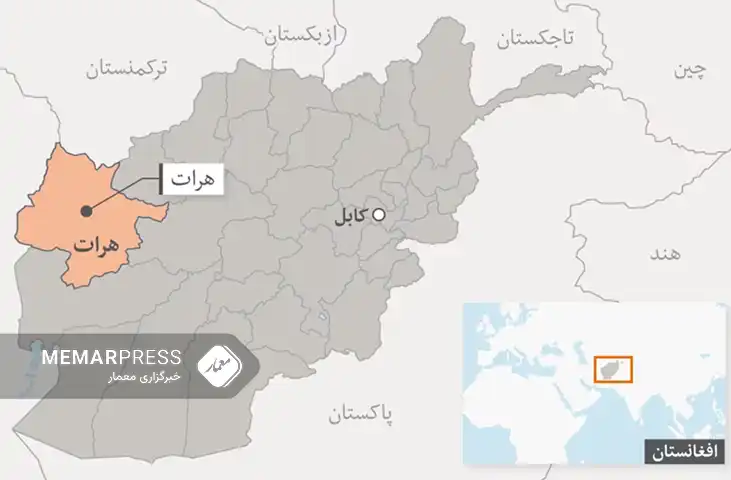 جان باختن یک زن در هرات پس از لتوکوب توسط شوهرش