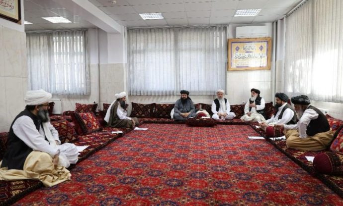 جلسه کمیسیون اداری امارت اسلامی افغانستان
