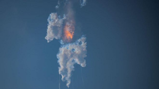 استارشیپ اسپیس‌اکس در پرتاب آزمایشی دوم نیز شکست خورد