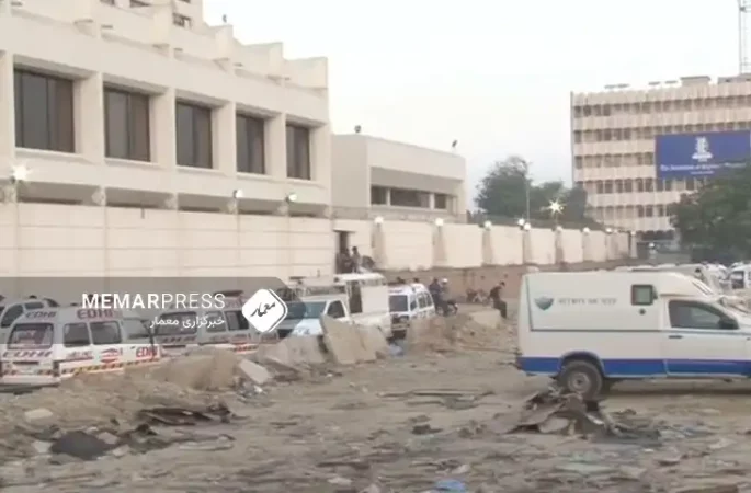 آتش‌سوزی مهیب در کراچی پاکستان ده‌ها کشته و زخمی برجای گذاشت