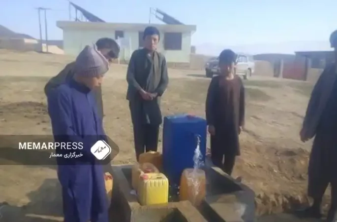 طالبان: کار ساخت ۱۰ پروژه آب رسانی در جوزجان و فراه تکمیل شد