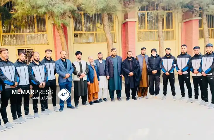 تیم رزمی‌کاران افغانستان برای شرکت در مسابقات عازم ایران شدند