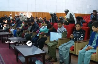 جمعیت هلال احمر افغانی 35 مرکز آموزشی برای کودکان نیازمند در سراسر کشور ایجاد کرده است