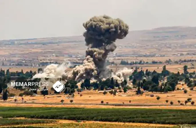 حمله هوایی اسراییل به دمشق