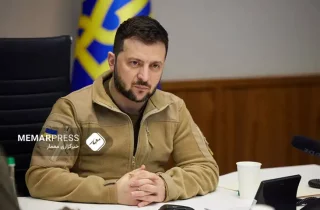 زلنسکی: پوتین حامی حماس است