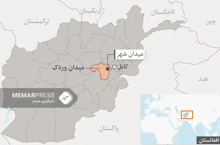 طالبان و مجازات 5 تن در ملاء عام در میدان‌وردک