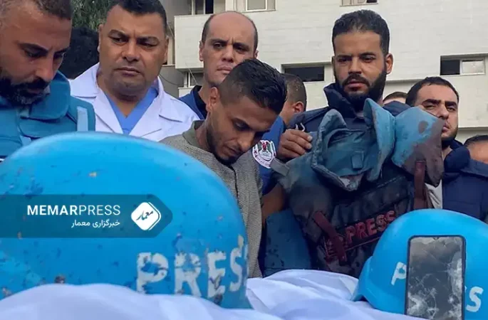 خبرنگاران بدون مرز: کشتار خبرنگاران در غزه بی‌سابقه است